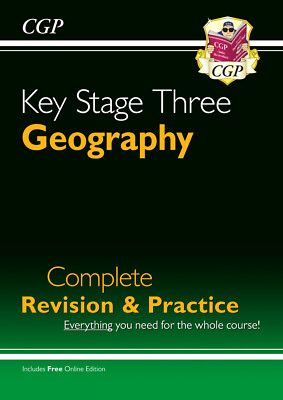 New CGP KS3 Geography Complete Revision & Practice with Online Edition
