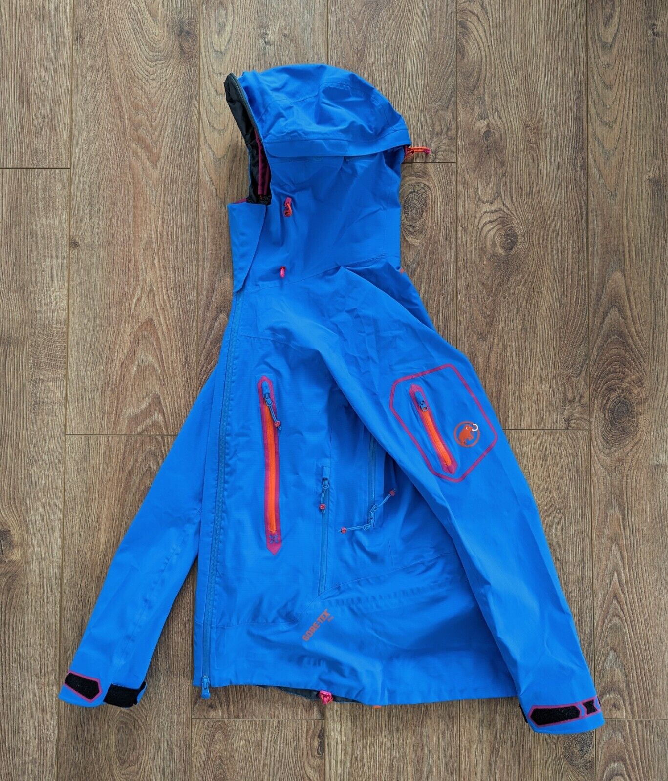 merk Verbazing ledematen Mammut Eiger Extreme Gore-Tex Pro Hooded Women's Jacket Size XS Blue | eBay