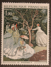 Timbre - FRANCE - Tableau de Claude MONET - YT1703 - Neuf ** - 1972