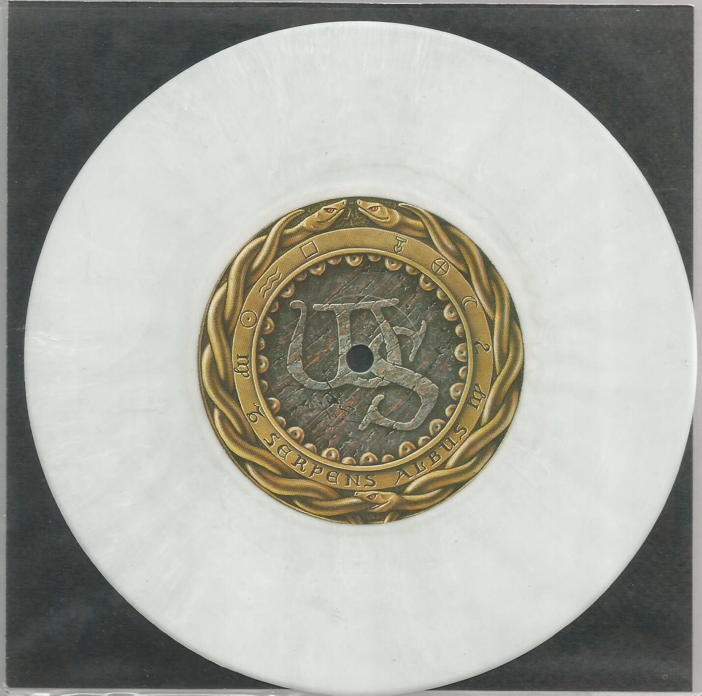 Whitesnake - Give Me All Your Love 1987 EMI 7inch white vinyl single with insert