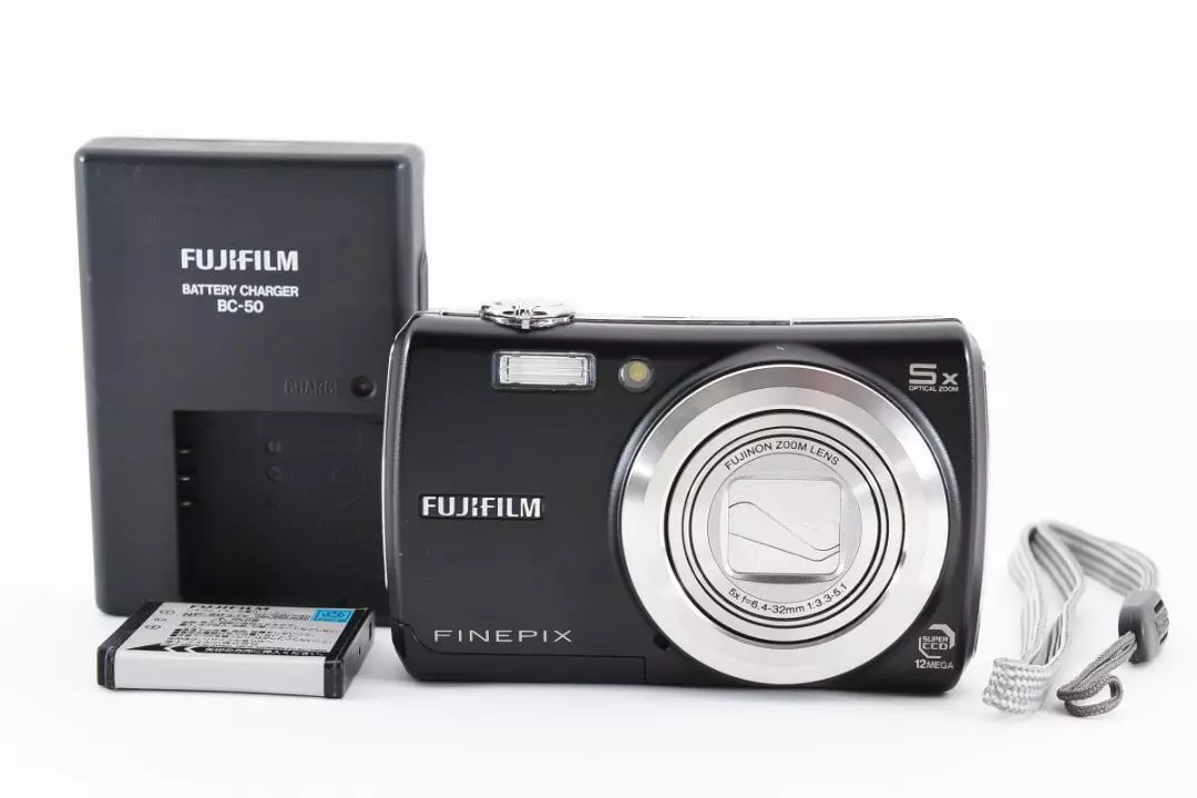 FUJIFILM Digital Camera FinePix F100fd Black FX-F100FDB