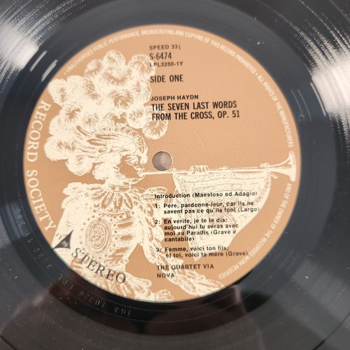 Joseph Haydn The Seven Last Words Of Christ THE QUARTET AUST RECORD S/6474 NM - Picture 3 of 7