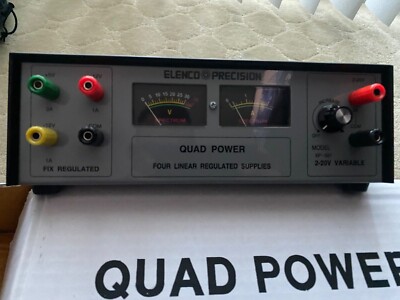 ELENCO PRECISION XP-581 BRAND NEW QUAD POWER 4 LINEAR REGULATED SUPPLIES XP581