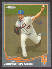 2013 Topps Chrome Refractors #60 Jonathon Niese Card