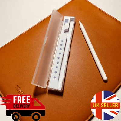 iPad Pencil Storage Box Apple Pen Tip Compartment Tablet Stylus Protector Case