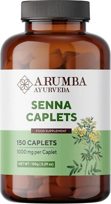 ARUMBA AYURVEDA Senna Caplet 150 nos, Laxatives