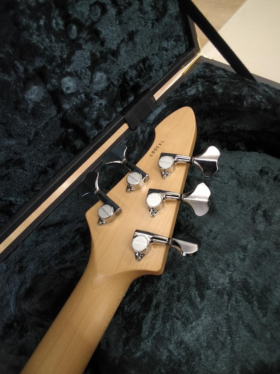 Aria Pro II Custom Shop AVB-7295CM 5 String Natural Made in Aria Pro II Custom Shop AVB-7295CM 5 String Natural Made in