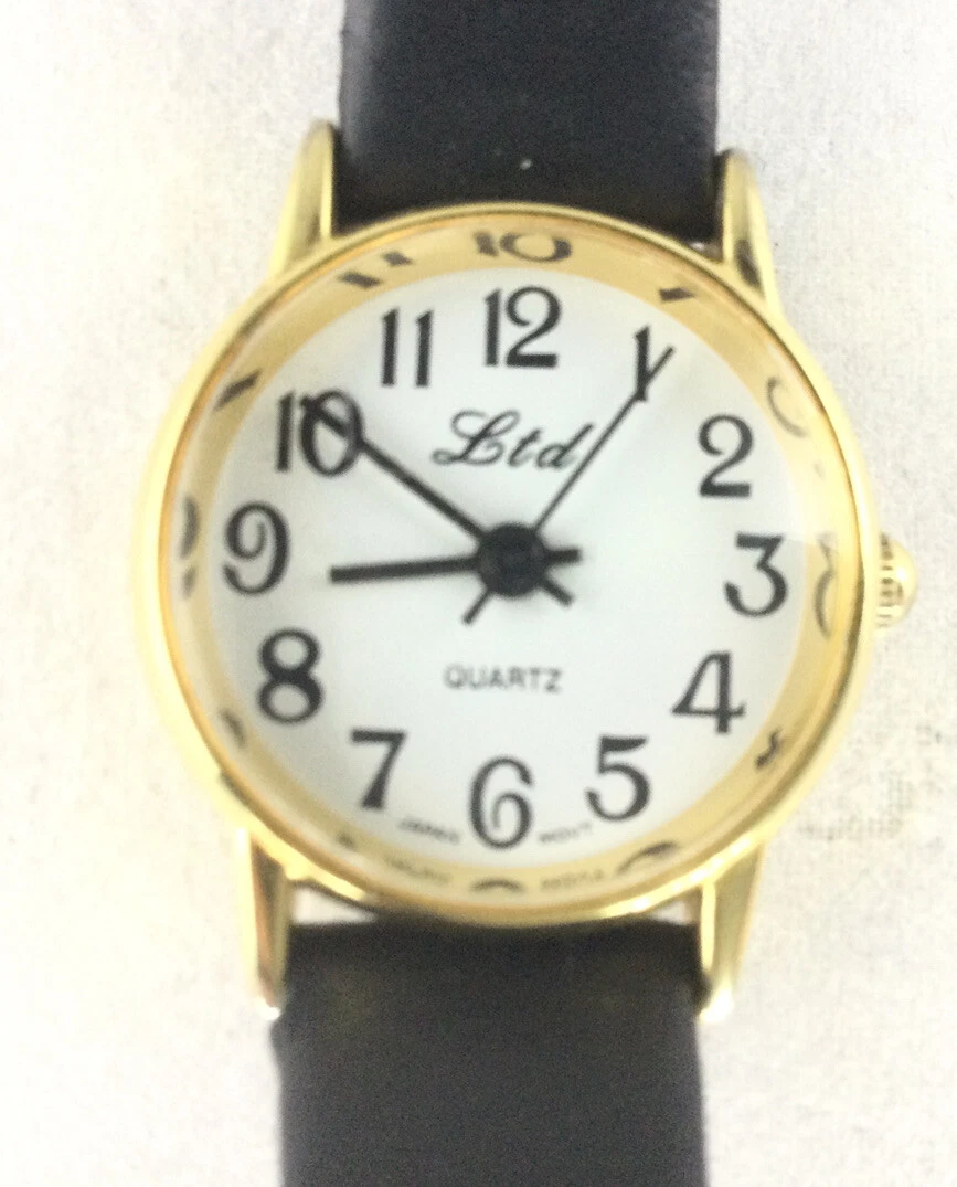 Vintage LTD Quartz Womens Watch new battery