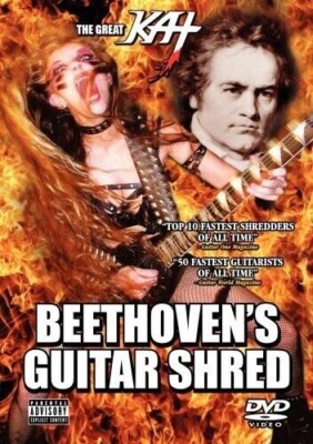 THE GREAT KAT - BEETHOVEN'S GUITAR SHRED DVD (HEAVY METAL SHREDDERS CLASSIC)