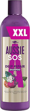 Image of Aussie Shampoo SOS Deep Hair Repair for Dry, Damaged Hair, XXL VALUE PACK, 490 M