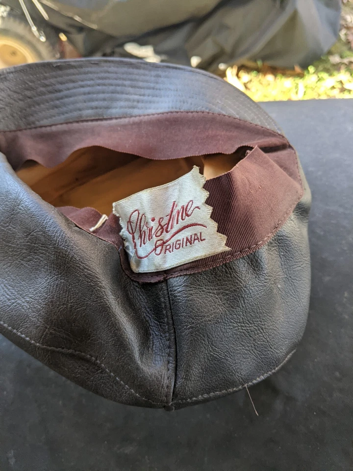 Chapéu de couro original Christine - Imagem 2 de 2