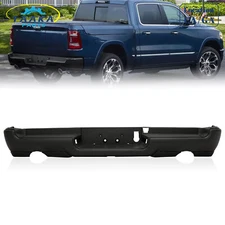 For 2019-2022 RAM 1500 Complete Rear Step Bumper Assembly W/Dual Exhaust New