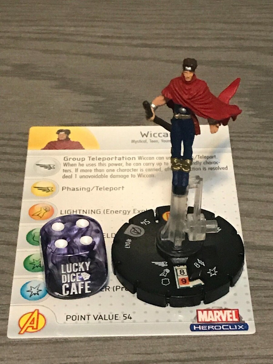 Marvel Heroclix Avengers 047 Wiccan Rare | eBay