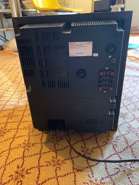 sony wm 500 subwoofer