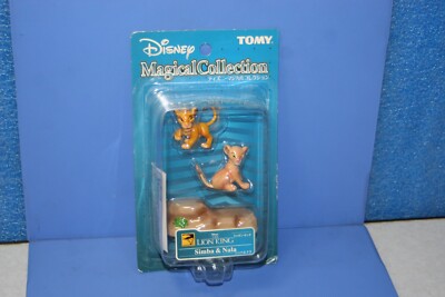 DISNEY LION KING Simba & Nala Magical Collection Figure Tomy 102 