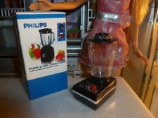 BARBIE DOLL SIZE DOLLHOUSE KITCHEN ACCESSORIES MINIATURE BLACK BLENDER