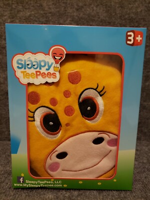 Sleepy TeePees Plush Toy That Is Also A Hand Pillow  GIRAFFE