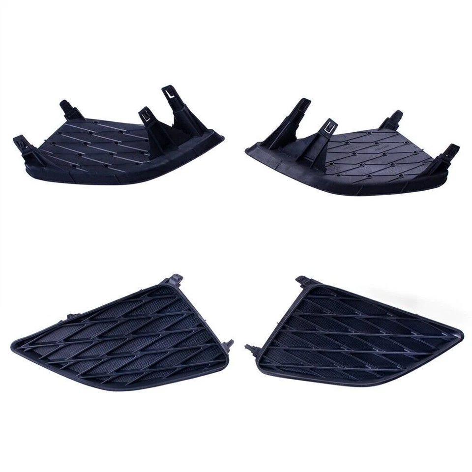 Grelha inferior do para-choque dianteiro + tampa do farol de neblina para Toyota Corolla Sedan 2009-2010 - Imagem 2 de 4