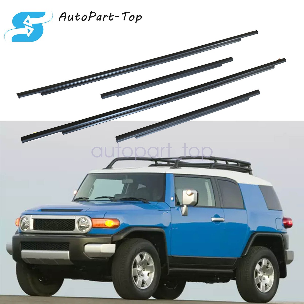 Buy Toyota FJ Cruiser 2007-2014 Front &ap; Rear Door Outer Belt oldings