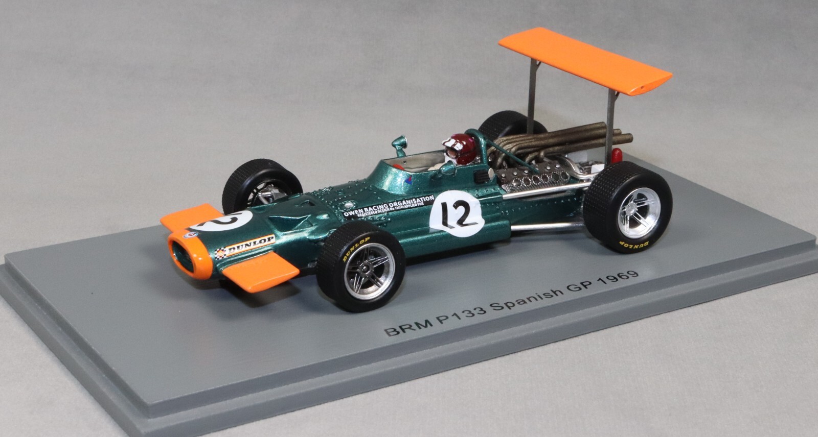 Spark BRM P133 Spanish Grand Prix 1969 Jackie Oliver S5706 1/43 NEW