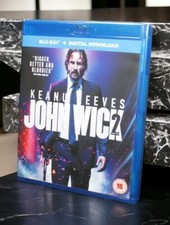 Image of John Wick 2 blu ray Run time 122 min approx Brand new foil P&P Free