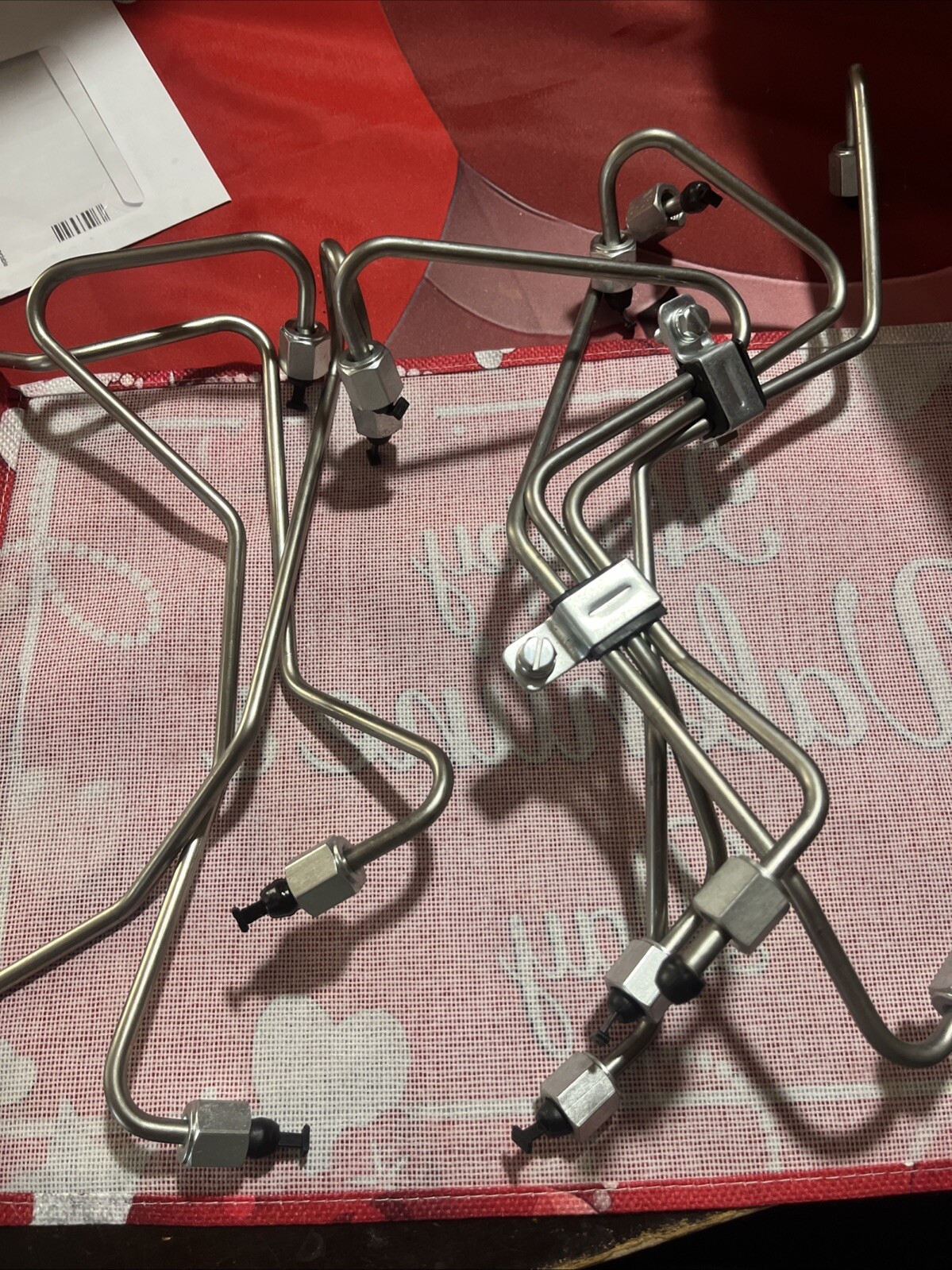 New  *7pcs Fuel Injection Lines for Ford F-Series 6.9L 7.3L IDI Diesel 1983-1994