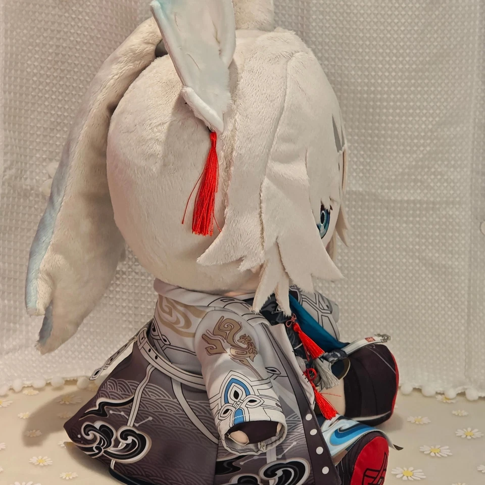 Hnkai: Star Rail Feixiao Sitting Plush Doll Stuffed Toy Plushie Pillow Gift 40cm - Image 2 of 4