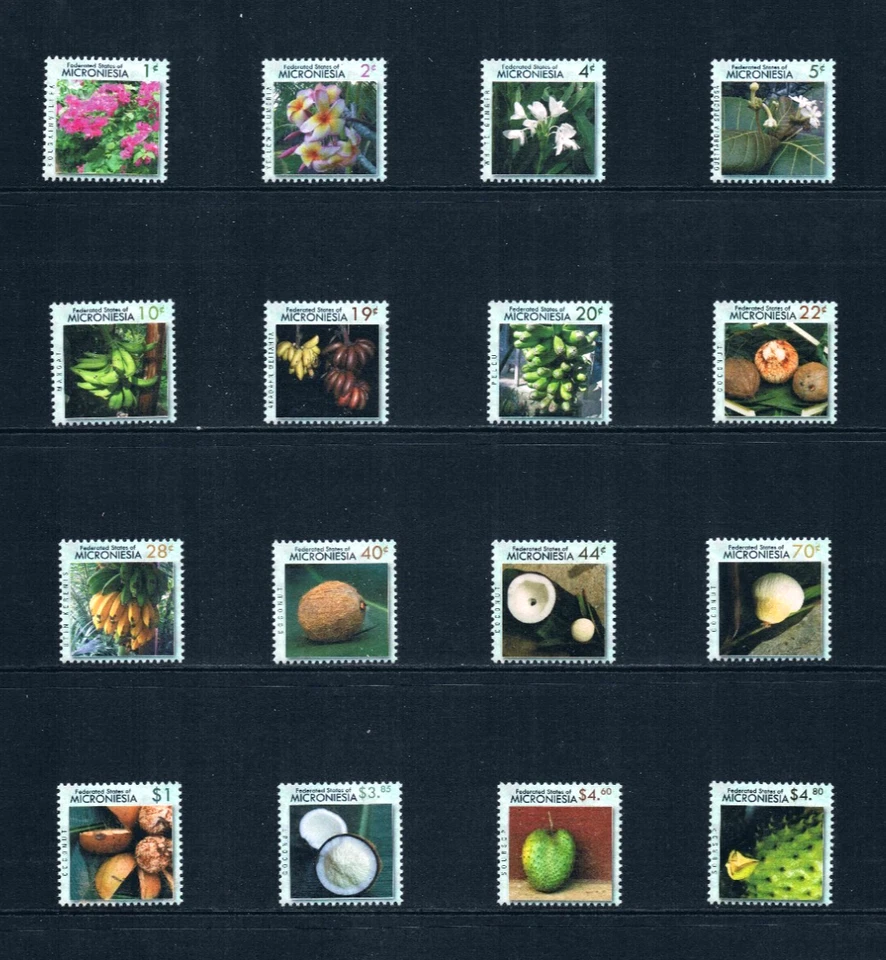 Valor Scott de $34,95 - MICRONESIA 2010 Fruits definitivos Pacific CV MNH NH UMM Foto 3 de 4