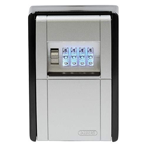 ABUS 787 Big Keygarage, cassaforte per Chiavi, Metallo, LED  Argento/Nero