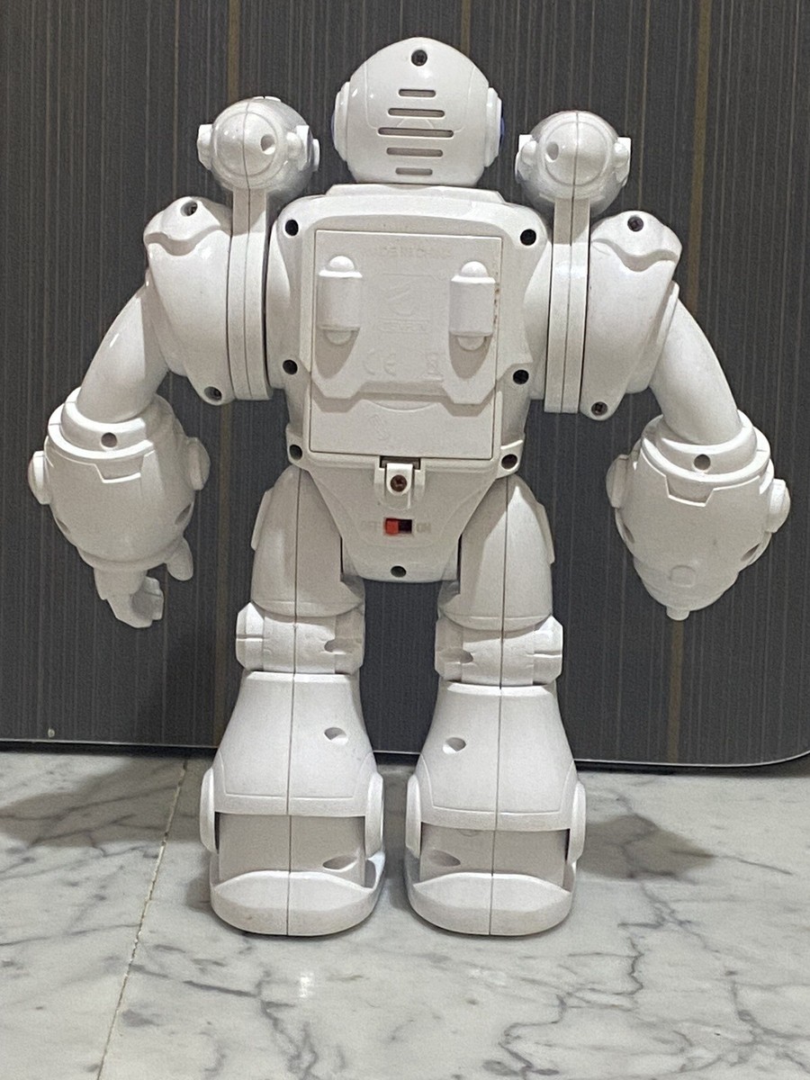 Not Working DF Super Intelligence Robot B/O 6031 Blue CLR Action