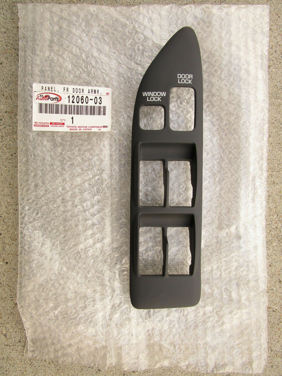 89 - 92 TOYOTA COROLLA RHD FRONT RIGHT POWER WINDOW SWITCH BEZEL