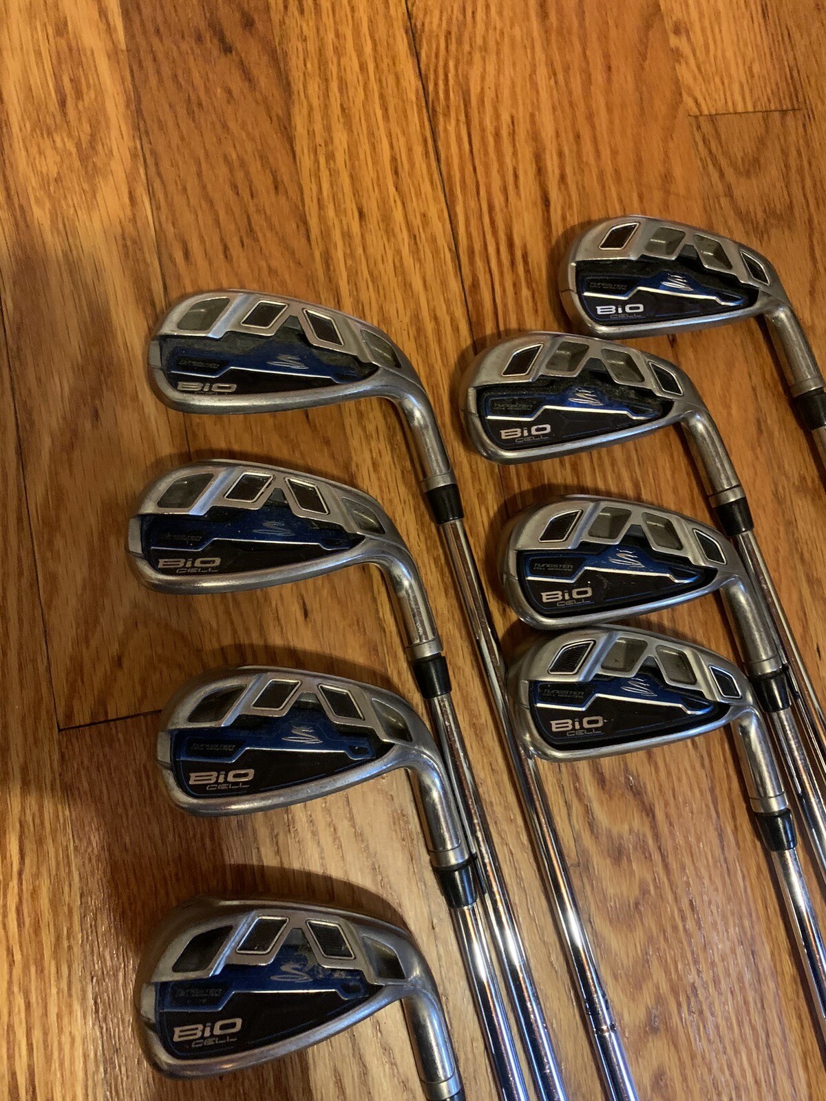 Cobra Bio Cell Iron Set / 4GW Regular Flex Steel Shafts eBay