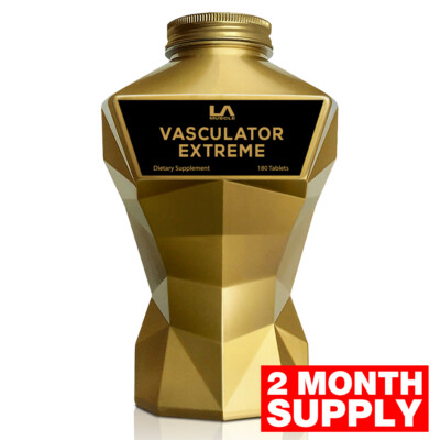 LA MUSCLE Vasculator EXTREME - Instant Muscle Strength Boost Pre / Intra Workout