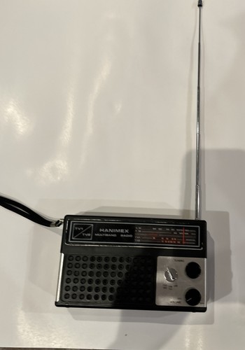Vintage Radio Hanimex Model No 7500A AM FM TV-1 TV-2 WB - Picture 1 of 7