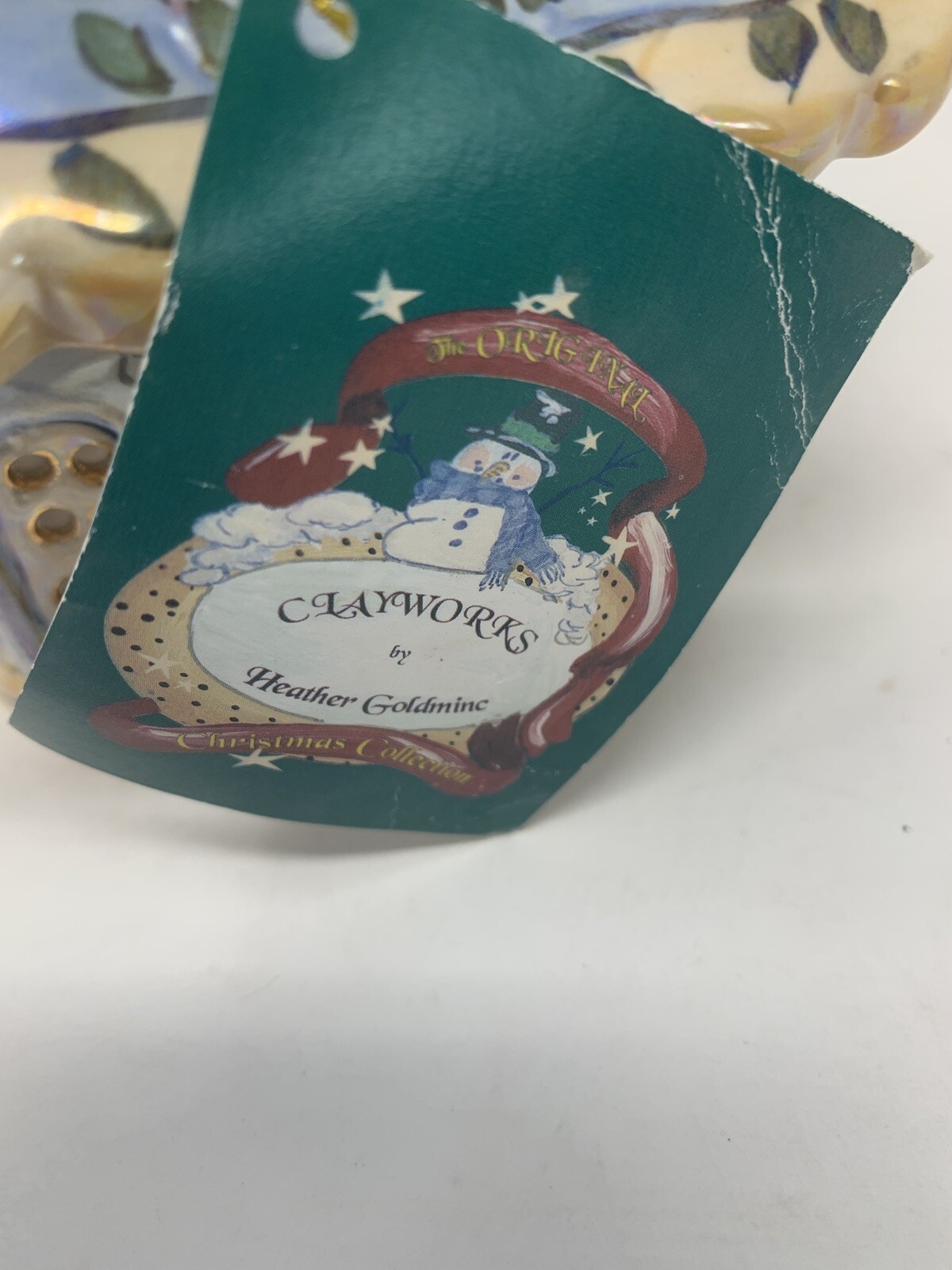 Blue Sky Clay works Tea Light “Peace” House NWT