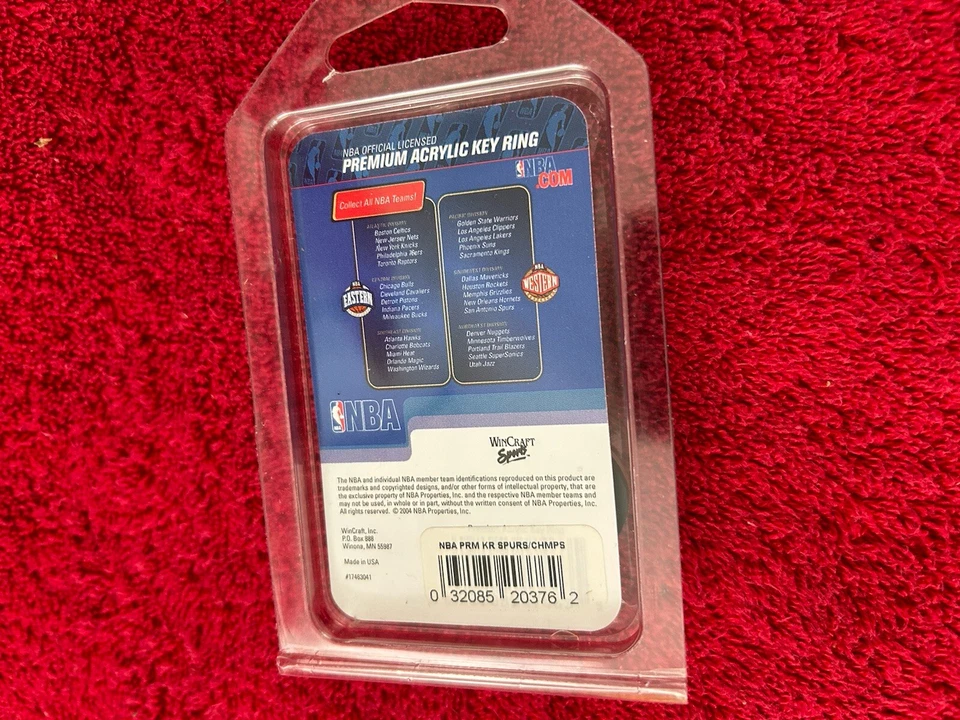 San Antonio Spurs 2005 NBA Champions KEY CHAIN Keychain Wincraft - Image 3 of 4