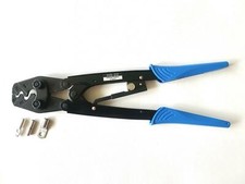HS-22 Ratchet Crimp Tool for Non-insulated Ring, Fork, Copper Tube Lug Terminals
