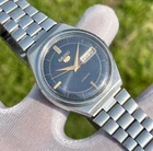 Vintage Seiko 5 Automatic Galaxy Blue Dial Japan Made Men's Watch 6309-8930