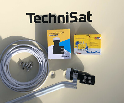 TechniSat SATMAN 850 Plus Quattro-LNB 5/8mini (8-Teilnehmer) Sat-Anlage 4k UHD