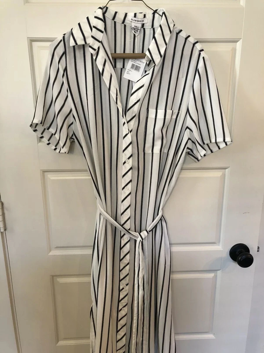 Nordstrom button down clearance dress