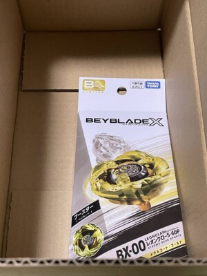 NEU Takara Tomy BEYBLADE X BX-00 Booster Leon Claw 5-60P Metal Coat: Gold Japan