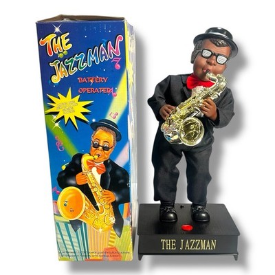 The Jazzman singing and dancing doll battery operated African
