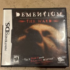 Dementium: The Ward (Nintendo DS) NDS Complete Set, Tested & Working. Excellent.
