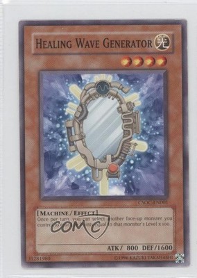 Healing Wave Generator Unlimited YuGiOh Crossroads of Chaos #CSOC-EN001 2008