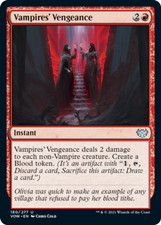 x4 Vampires' Vengeance - Innistrad: Crimson Vow - NM - MTG
