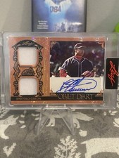 MINT #/35 AUTO PATCH 2023 Leaf Art of Sport #OB-BC1 Bartolo Colon Objet D'Art 