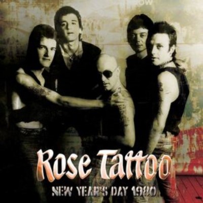 ROSE TATTOO - NEW YEAR'S DAY 1980 RED MARBLE VINYL - New Vinyl Rec - H11501z