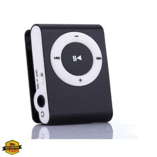 MP3 Portable Music Player Mini MP3 Back Clip Player Durable with Memory Card ...