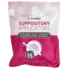Suppository Applicators, 15 Count