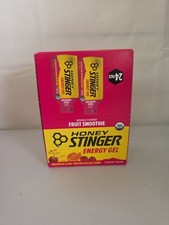 Honey Stinger Organic Energy Gels - 24-pack Fruit Smoothie, One Size BB9/23/26